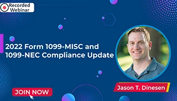 2022 Form 1099-MISC and 1099-NEC Compliance Update
