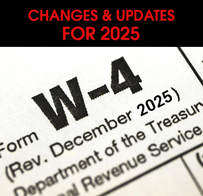 Form W-4 for 2025: Changes and Updates