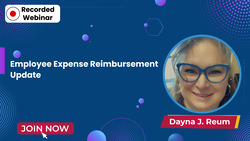 Employee Expense Reimbursement update