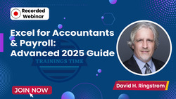 Excel for Accountants & Payroll: Advanced 2025 Guide