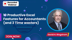 10 Productive Excel Features for Accountants (and 3 Time wasters)