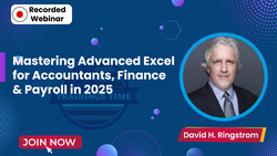 Mastering Advanced Excel for Accountants, Finance & Payroll in 2025